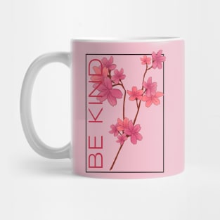 Be Kind Floral Mug